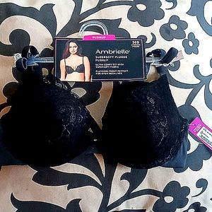 Super soft plunge Push up bra